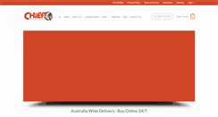 Desktop Screenshot of chiefladders.com.au